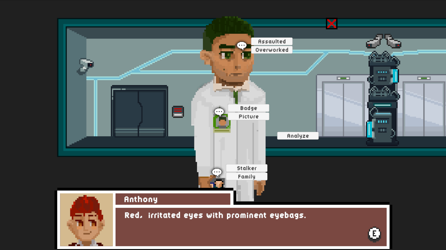 Meddlesome Company main menu screen